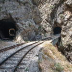 Линия Диакопто – Калаврита. Два тоннеля